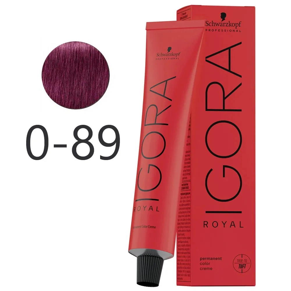 Igora Royal - 0-89 árnyalatú krémhajfesték 60ml képe 1